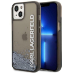 Tagakaaned Karl Lagerfeld  Karl Lagerfeld KLHCP14SLCKVK iPhone 14 6.1 "black / black hardcase Liquid Glitter Elong