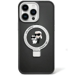 Tagakaaned Karl Lagerfeld  Karl Lagerfeld KLHMP13LHMRSKCK iPhone 13 Pro 6.1" black/black hardcase Ring Stand Karl&Choupette MagSafe