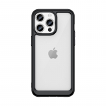 Tagakaaned Hurtel  iPhone 15 Pro Outer Space reinforced case with a flexible frame - black
