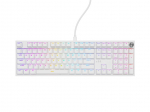 Arvuti klaviatuur Genesis Thor 404 | Mechanical Gaming Keyboard | Wired | US | White | USB | Gateron Yellow Pro