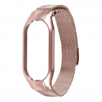Rihm Tactical Xiaomi Loop Magnetic Steel Band Mi Band 7 Rose