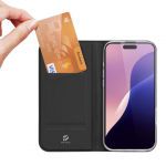 Universaal spordi&uuml;mbris Dux Ducis DUX DUCIS wallet case SKIN PRO for IPHONE 16 Pro Max black