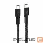 Kaabel Belkin  USB-C TO USB-C 240W 2.0, BRAIDED PCR, 3M Black