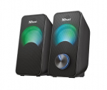 juhtmega k&otilde;larid Trust Speaker||Arys Compact RGB|Black|23120