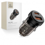 Muud kaubad Tech-Protect  Tech-Protect CC03 30W 2-Port USB-A / USB-C Car Charger - Black