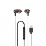 juhtmega k&otilde;larid Dudao  Dudao X1PROT In-Ear Wired USB-C Headphones 1.2 m - Black