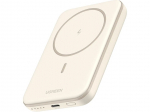 Juhtmeta laadija Ugreen Magnetic Power Bank 5000mAh 25207 15W, Wireless, Beige Beige