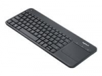 Arvuti klaviatuur Logitech LOGI K400 Plus Touch Keyboard black (US)