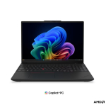 S&uuml;learvuti Lenovo ThinkPad T16 G5 AMD | Black | 16 " | IPS | WUXGA | 1920 x 1200 pixels | Anti-glare | AMD Ryzen AI 5 PRO | 440 | 16 GB | SODIMM DDR5 | Solid-state drive capacity 512 GB | AMD Radeon 840M Graphics | Windows 11 Pro | 802.11be | Bluetoo ...