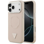 Tagakaaned Guess  Guess Triangle Logo MagSafe Case for iPhone 18 Pro Max / 17 Pro Max - pink