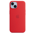 Tagakaaned Apple - 14 Silicone Case with MagSafe Red