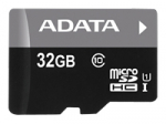 M&auml;lukaardid ADATA ADATA 32GB Micro SDHC V10 85MB/s + Ad.