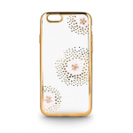 Tagakaaned Beeyo Sony E5 Flower Dots TPU Gold