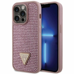 Tagakaaned Guess  Guess GUHCP14LHDGTPP iPhone 14 Pro 6.1" pink/pink hardcase Rhinestone Triangle