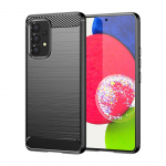 Tagakaaned Hurtel - Carbon Case Flexible Cover Sleeve for Samsung Galaxy A53 5G black