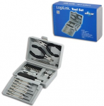 Server &ndash; muud tarvikud Logilink Tool Set, 25pcs Incl. transport boxThe set includes6x micro screwdrivers1x micro cutter1x mini telephone plier1x bit screwdriver with extension10x bits (PH1, PH2, PZ1, PZ2, PZ5, PZ6, T10, T15, T20, adaptor)4x socket wr ...