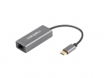 &Uuml;leminek Natec Ethernet Adapter, Cricket USB 3.1, USB 3.1 to RJ45, Gray