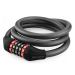 Jalgratta tarvik Rockbros  Rockbros RKS507-1BK bicycle lock with combination 1.8 m - black
