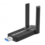 Juhtmeta laadija Wozinsky  Wozinsky WAX-1800 Dual-Band Wireless USB 3.0 WiFi 6 Adapter - Black