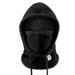 Riietus Qunature Qunature Arctic Velvet Ski Balaclava Size L - Black