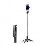 Kaameratarvik Orico  Selfie stick Orico SPN100 1/4" tripod for phone camera with 360 degree rotation Bluetooth 5.2 - black