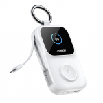 V&auml;line aku Joyroom  Joyroom JR-W19 5000mAh Powerbank with 5W Wireless Watch Charging - White