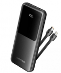 V&auml;line aku Vention  POWER BANK USB 10000MAH 22.5W/BLACK FHOB0