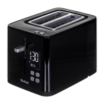 R&ouml;ster TEFAL  Tefal Toster TT6408 toaster 2 slice(s) Black 850 W