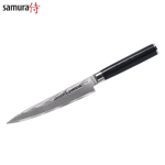 Teine toode iLike  Samura DAMASCUS Universāls virtuves nazis 150mm no AUS 10 Damaskas tērauda 61 HRC (67 slāņu)