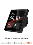 Teine toode moes  TUYA viedas majas vadibas panelis LCD  Wi-Fi ar iebuvetu ZigBee un Amazon Alexa CCP-TY-EU-LN (6974246475059)