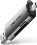 Muu arvutitarvik Axagon  AXAGON CRE-SAC External USB 3.2 Gen1 Type-C+Type-A 2-slot SD/microSD