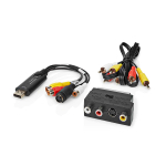 Teine toode video  Video konvertors (analogs uz digitalo) SCART/RCA/S-Video - USB 2.0