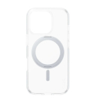 Tagakaaned CARE Feature Case | Back cover | Apple | iPhone 16 PRO | Recycled plastic | Silver | Kickstand & MagSafe
