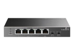 Server &ndash; muud tarvikud TP-Link 5-Port Gigabit Desktop Switch with 4-Port PoE TL-SG1005P-PD Unmanaged Desktop/Wall mountable