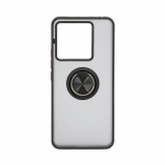 Tagakaaned iLike Xiaomi Redmi Note Pro 13 5G Hybrid Case With Ring Black