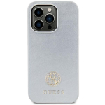 Tagakaaned Guess  Guess GUHCP15MPS4DGPS iPhone 15 Plus 6.7" silver/silver hardcase Strass Metal Logo