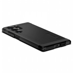 Tagakaaned Spigen  Spigen Tough Armor Case for Samsung Galaxy S23 Ultra - Black