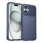 Tagakaaned Hurtel  Thunder Case for iPhone 16 Plus Silicone Case - Blue