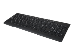 Arvuti klaviatuur Lenovo USB Keyboard 300 Standard Wired Complete ergonomic design. Spill resistant keys with board drain. Concaved key caps fitted for your fingertips. EN 1.8 m Black