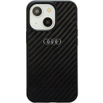 Tagakaaned Audi  Audi Carbon Fiber iPhone 14 6.1" black/black hardcase AU-TPUPPCIP14-R8/D2-BK
