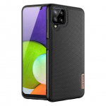 Tagakaaned Dux Ducis  Dux Ducis Fino case covered with nylon material for Samsung Galaxy A22 4G black