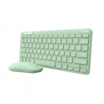 Arvuti klaviatuur Trust KEYBOARD +MOUSE WRL LYRA/GREEN 24942