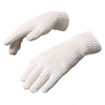 Jalgratta tarvik Hurtel  Braided telephone gloves with cutouts for fingers - beige