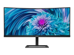 Monitorid Philips UltraWide LCD Monitor 346E2CUAE 34 ", VA, WQHD, 3440 x 1440, 21:9, 4 ms, 300 cd/m&sup2;, Black