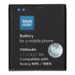Aku Blue Star  Battery for Nokia N95 / N93i / E65 1100 mAh Blue Star Premium