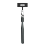 Muud kaubad Audi Audi Crossbody Leather Universal Lanyard 28cm x 10mm - Gray
