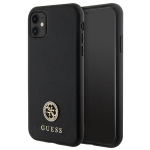 Muud kaubad Guess  Guess Strass Metal Logo iPhone 11 / Xr 6.1" Case - Black