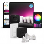 LED pirn Philips Hue WCA GU10 3KIT sw Pro EU |