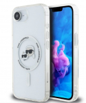 Tagakaaned Karl Lagerfeld Apple Choupette Heads MagSafe for iPhone 16e white