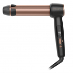 F&ouml;&ouml;ni pintsel Rowenta CF4620E0 | Twist Curl Curling Iron | Ceramic heating system | Ion conditioning | Barrel diameter 27, 32. 38 mm | Temperature (min) 150 &deg;C | Temperature (max) 210 &deg;C | Number of heating levels 4 | Display LCD | 86 W | Black/Copper